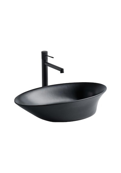 Eh-4610ms Tezgah Üstü Porselen Lavabo Beyaz