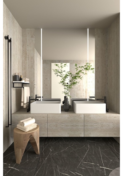 Aju Havluluk Duvara Monte Raf Aksesuarlık Şal Askılığı Ev Banyo Mutfak Düzenleyici Çok Amaçlı Raf Beyaz