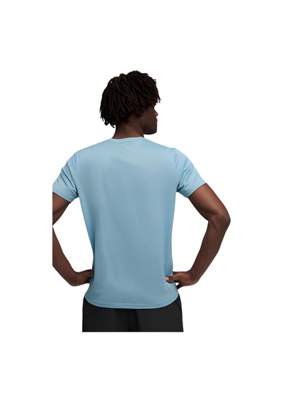 Puma Essentials Marble Effect Erkek Tişört Drycell Ter Emici Spor Tişört Saks - Mavi