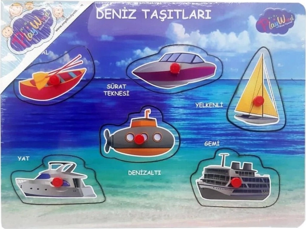 Hmngoakkllby Ony-325-326 Ahşap Tutmalı Deniz Ve Hava Taşıtları Akllhmng