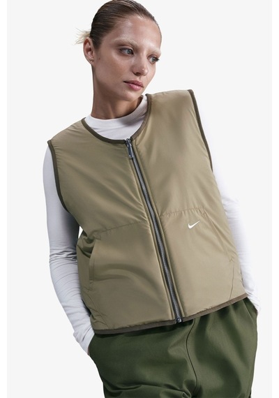 Nike Sportswear Fleece Sherpa Winterized Reversible Sythetic Fill Full-zip Çift Traflı Kadın Peluş Sentetik Dolgu Yelek Yeşil Nike Sportswear Fleece Sherpa Winterized Reversible Sythetic Fill Full-zip Çift Traflı Kadın Peluş Sentetik Dolgu Yelek Yeşil