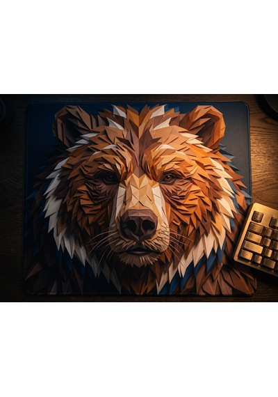 Oryn Origamenagerie / Edition 48x40cm Gaming Mousepad - 3mm Kalınlık 004