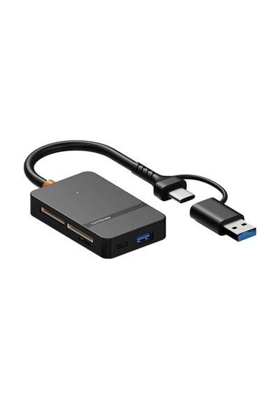 Ads-315 Type-c+ Lightning 8 In 1 Card Reader 5gbps Zr784