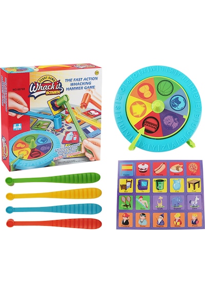 Çocuklar İçin Etkileşimli Hammer Oyun Konsolu -亲子互动儿童玩具