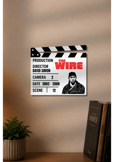 Klaket Tablo / Duvar Dekoru - The Wire