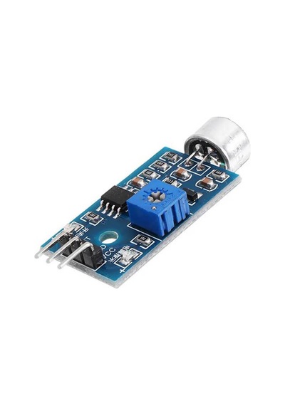 Koodmax - 5 Adet - Arduino Ses Sensör Kartı - Mikrofon Sensörü