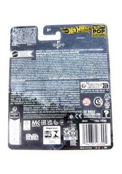Hot Wheels Premium Pop Culture Mtv Headbanger Ball Tur Otobüsü Siyah