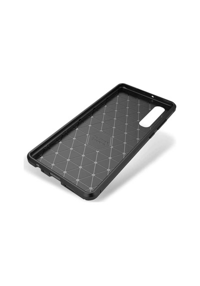 Huawei P30 Kilif Karbon Tasarim Negro Silikon Kapak 405786305