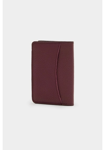 D'S Damat Ds Damat Bordo %100 Hakiki Deri Kartlık Cüzdan 6hc59ortkc001 B01