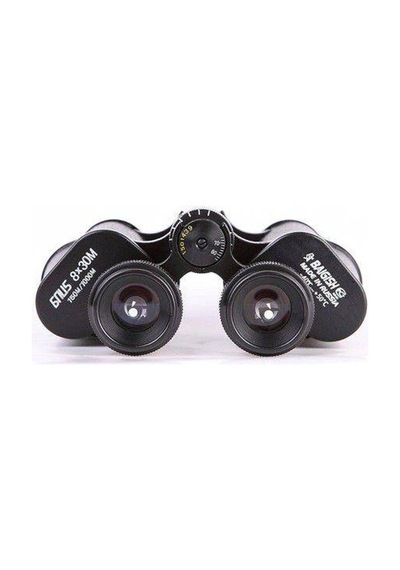 Baigish 8x30 Tüm Metal Rus Dürbün 76m/1000m Askeri Model Siyah