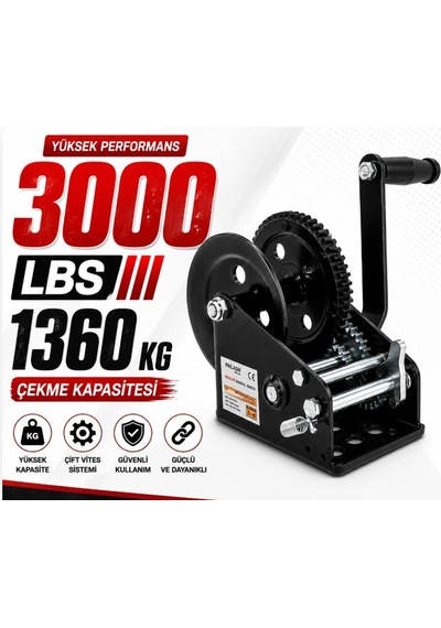 Kollu Irgat El Vinci 3000lbs 1134kg.