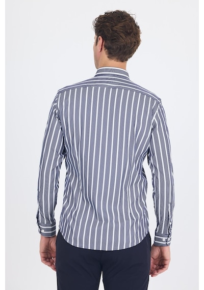 İmza Koyu Lacivert Uzun Kol Yarım İtalyan Yaka Cepsiz Easy To Iron Slim Fit Esnek Gömlek 1004250228 Koyu Lacivert İmza Koyu Lacivert Uzun Kol Yarım İtalyan Yaka Cepsiz Easy To Iron Slim Fit Esnek Gömlek 1004250228 Koyu Lacivert