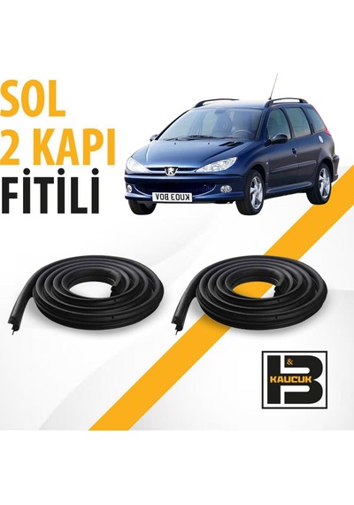 Peugeot 206 Station Wagon Sol Ön Ve Arka Kapı Fitili Bm00704