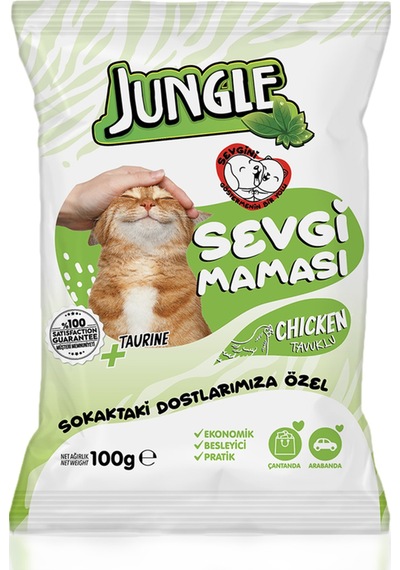 Kedi Sevgi Maması Tavuklu 100 Gr