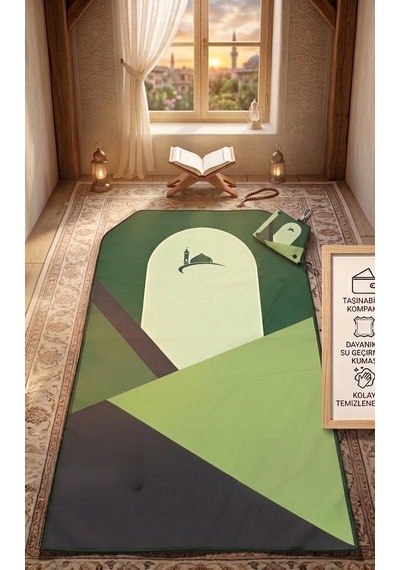 Anahtarlık Seccade 65 X 110 Yeşil