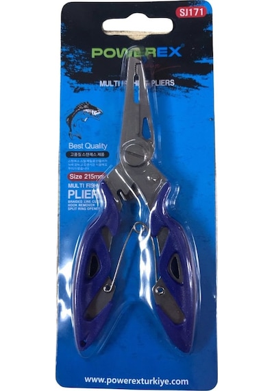 Powerex Multi Fishing Pliers 5'' Blue Balıkçı Pense