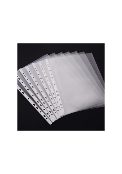 5 Paket Noki Eco Şeffaf Poşet Dosya 100 Adet X 5 Toplam 500 Adet Genel