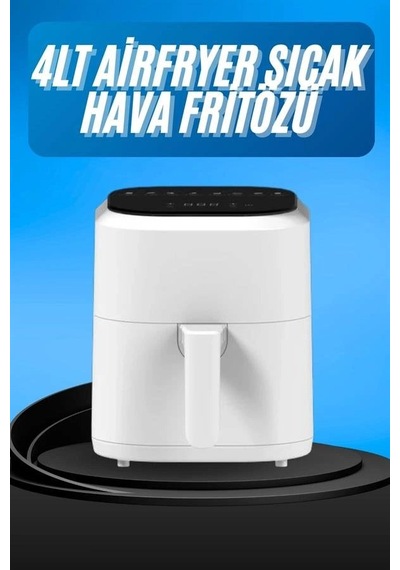 H.a Fritözü 4l Airfryer Pratik Uzun Ömürlü Yağsız Pişirme Taşınabilir