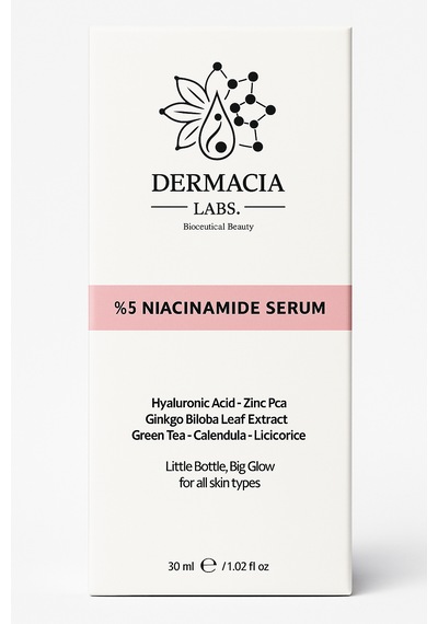 Dermacia Labs Siyah Nokta ve Gözenek Karşıtı %5 Niacinamide Serum 30 ML