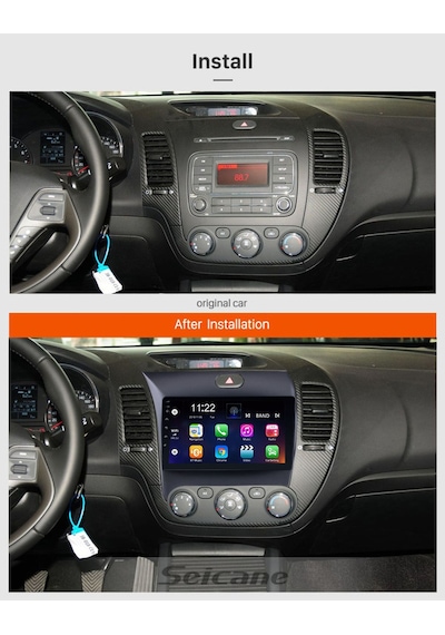 Kıa Cerato K3 2012-2018 Uyumlu Multimedya Navigasyon Usb Kamera Carplayer