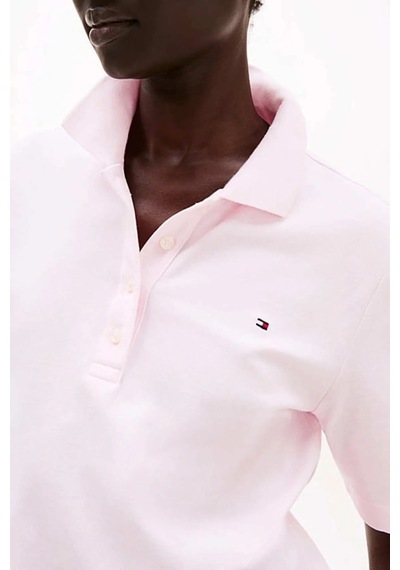 Tommy Hilfiger 1985 Reg Pıque Polo Ss Kadın Pembe Polo - Ww0ww43224