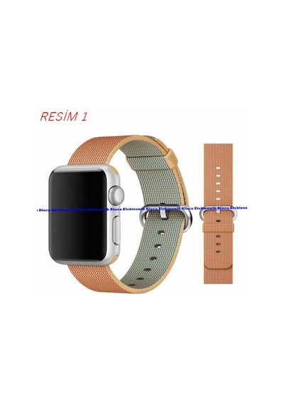 Apple Uyumlu  Watch 2 42 MM Ip Orme Kordon 42 MM Kayıs