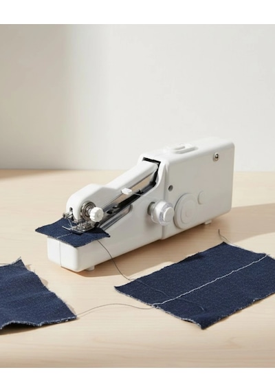 Mey İthalat Pratik Mini Dikiş Makinesi Yeni Başlayanlar İçin Taşınabilir