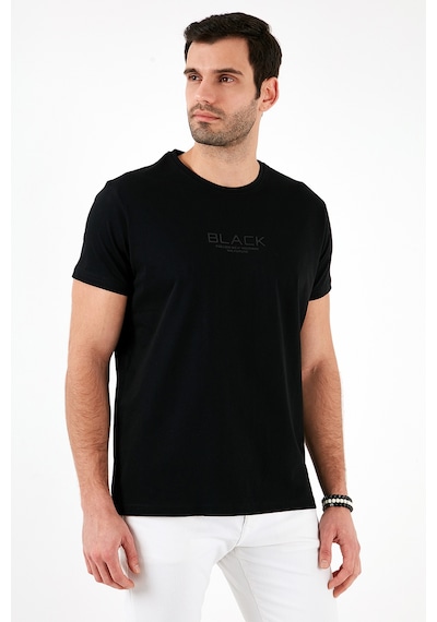 Buratti Pamuklu Slim Fit Bisiklet Yaka Erkek T Shirt 541Follow Siyah Buratti Pamuklu Slim Fit Bisiklet Yaka Erkek T Shirt 541Follow Siyah