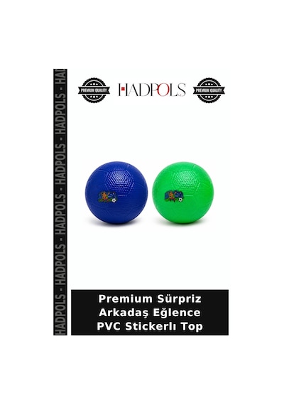 Premium Sürpriz Arkadaş Eğlence Pvc Stickerlı Top