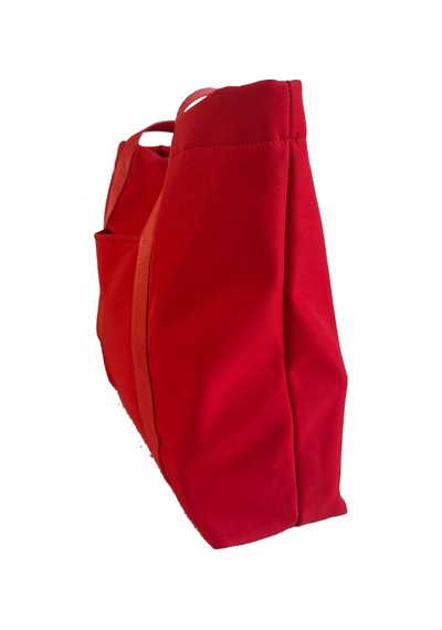 Tuttobene Trendy Tote Omuz Çantası Çıtçıtlı Çok Gözlü Günlük Kullanım Tb023 Kırmızı