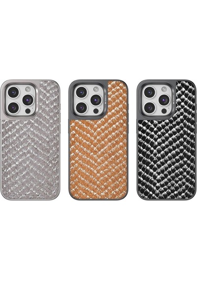 Venco Apple, Uyumlu iPhone 14 Pro Viper Kapak - Kahverengi