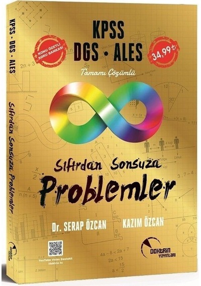 Doktrin Yayınları Kpss Dgs Ales Sıfırdan Sonsuza Problemler Soru