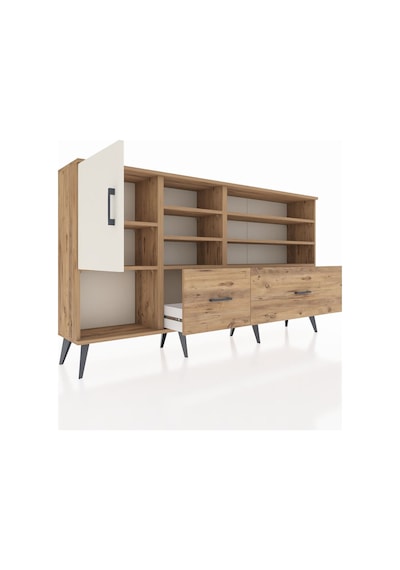 Arges Konsol 8 Raflı 2 Çekmeceli Tek Kapaklı 176x30x99 Çam-aytaşı/çam Aytası/atlas Çam - Atlas Çam Arges Konsol 8 Raflı 2 Çekmeceli Tek Kapaklı 176x30x99 Çam-aytaşı/çam Aytası/atlas Çam - Atlas Çam