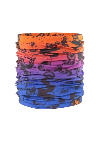 Ride To Love Colorful Dikişsiz Bandana & Balaklava