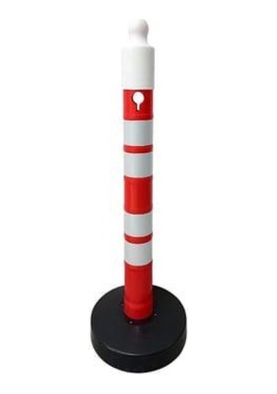 Dubalı Uyarı Dikmesi 12 Kg-110x1200 Mm Reflektifli