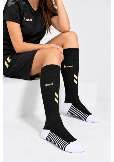 Hummel 26/27 Maç Tozluğu Siyah/gold Çok Renkli