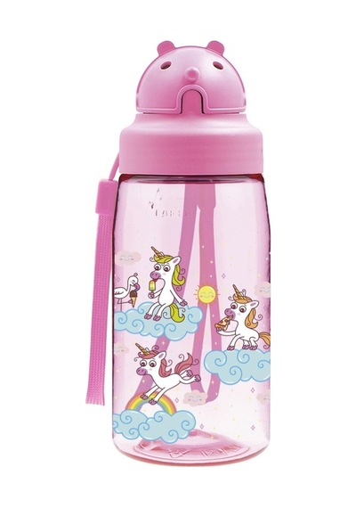 Laken Oby Kapaklı Trıtan Şişe 0,45l- Popicorns Lkobypo Pembe