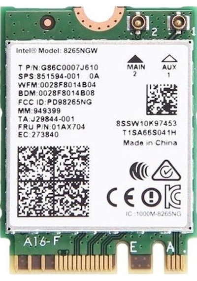 Lenovo Uyumlu Ideapad 720S-15Ikb Intel Dual Band Bluetooth Wire