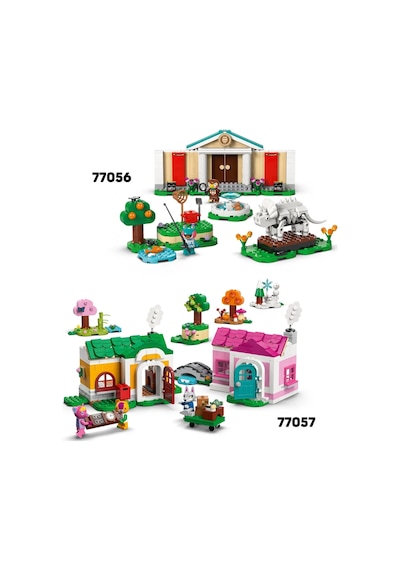 LEGO® Animal Crossing™ Goldie Şirin Evinde 77058 - 6 Yaş ve Üzeri Çocuklar için Yaratıcı Oyuncak Yapım Seti (149 Parça)