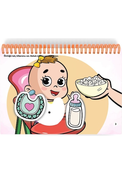 Çocuk Akademi Şimdi Cırt Cırt Vakti 9-16 Ay Baby Girl / Boy - Şimdi Konuşma Vakti Seti