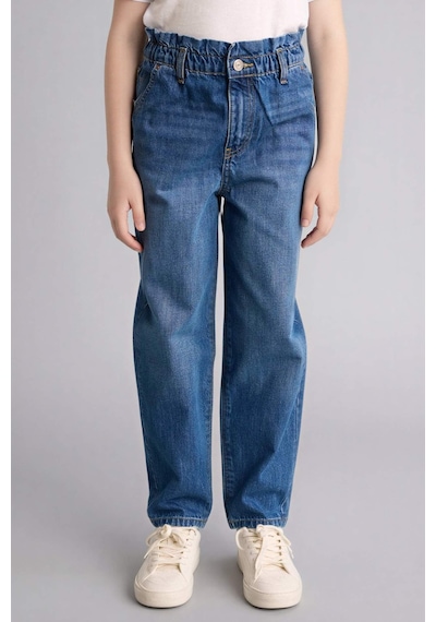 Defacto Paperbag Jean Pantolon Kız Çocuk G0256a826spnm28 Mavi-nm28