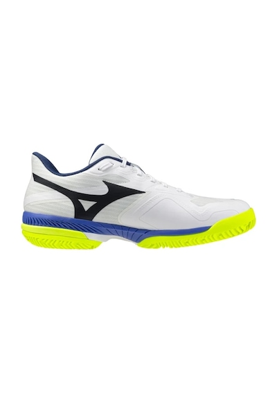 Mizuno Wave Exceed Court Cc Erkek Tenis Ayakkabısı Beyaz / Mavi / Sarı Çok Renkli
