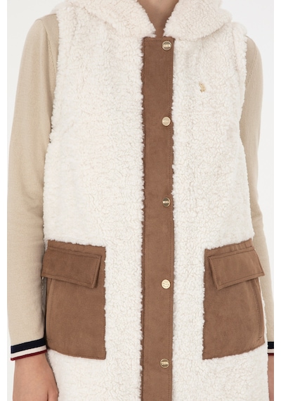 U.s. Polo Assn. Kadın Ekru Deri Mont-kaban 50297195-vr019 Ecru