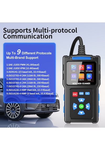Otomobil Arıza Teşhis Cihazı Obd2 Motor Test Cihazı Elm327 T200