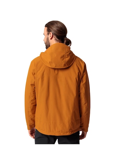 Vaude Rosemoor Outdoor Erkek Mont 41564 Fosforlu Turuncu Koyu Turuncu