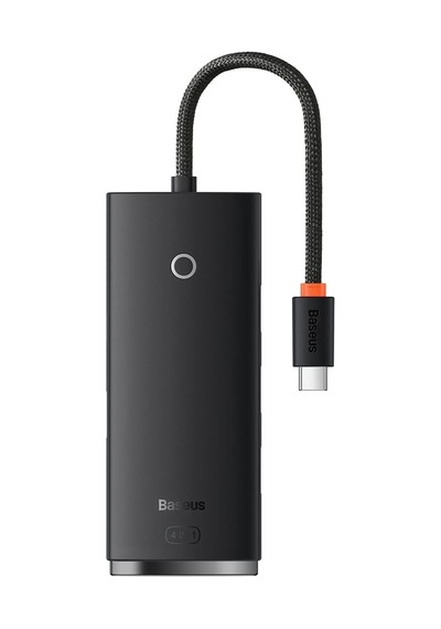 Lite 4in1 Multifonksiyonel Type-c Hub Dock Station Siyah