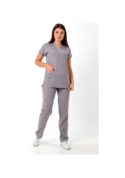 Bflex Unisex Likralı Yarasa Kol Tek Üst - 6406 Gri-12081 6406 Gri