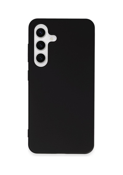 Samsung Galaxy  Uyumlu,  S24 Kılıf First Silikon - Siyah