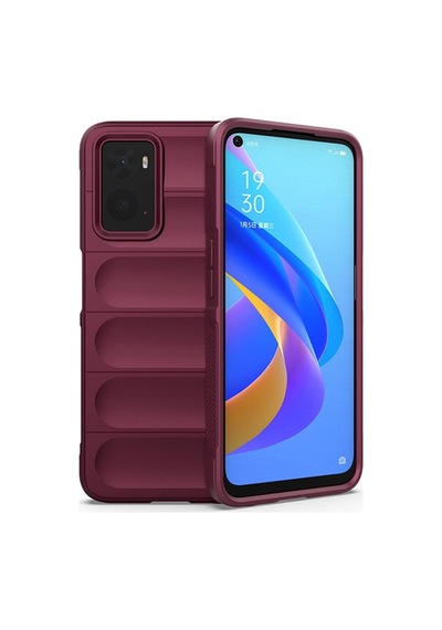 Realme 9i 4g Kılıf Optimum Silikon - Bordo Bz8683140574802