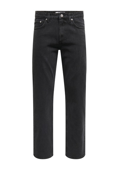 Only & Sons Erkek Onsedge Straıght 4618 Ey Box Pım Jeans Os22034618-4794677 Siyah